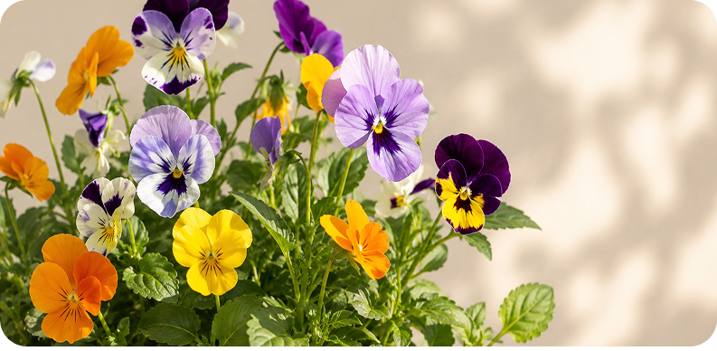 Plants de Fleur comestible